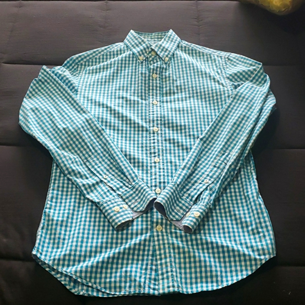 Banana Republic Mens Tailored Slim Fit Dress Shirt